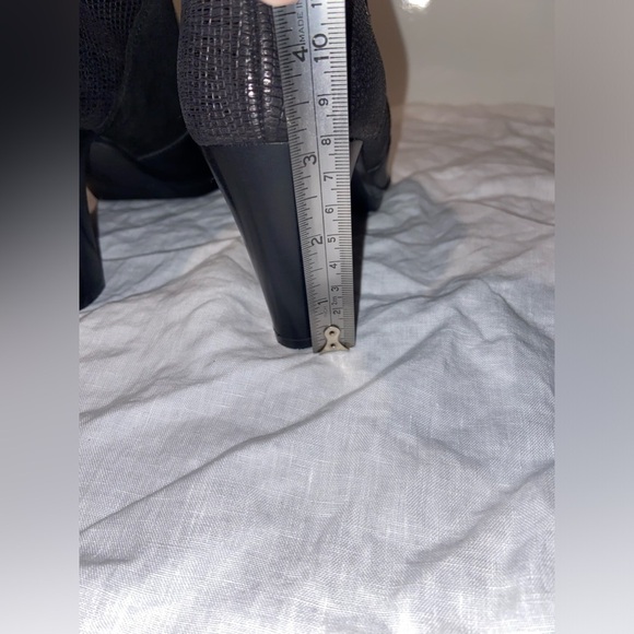 Women’s HISPANITAS Joy is a choice black leather & suede ankle boots sz 36/5,5-6 - Picture 9 of 16